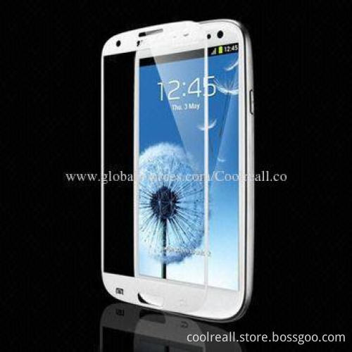 Tempered-glass Screen Protector for Samsung S3/S4, 9H Hardness, 2.5D, Ultra Clear
